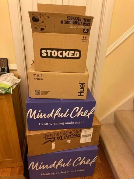 Photo of free 5 Cardboard boxes for moving etc (Bilton CV22) #1