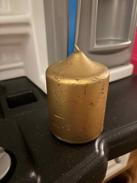 Photo of free Gold candle (Silver Spring) #1