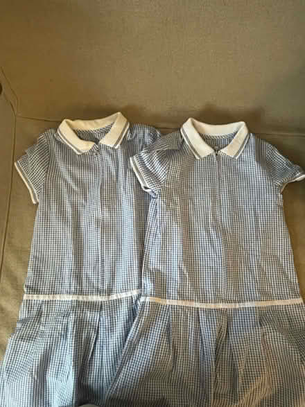 Photo of free Gingham blue dresses (Kelvindale G12) #1