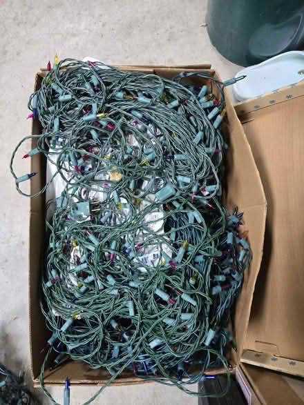 Photo of free Large box clear & multicolor lights (21770 Monrovia) #2