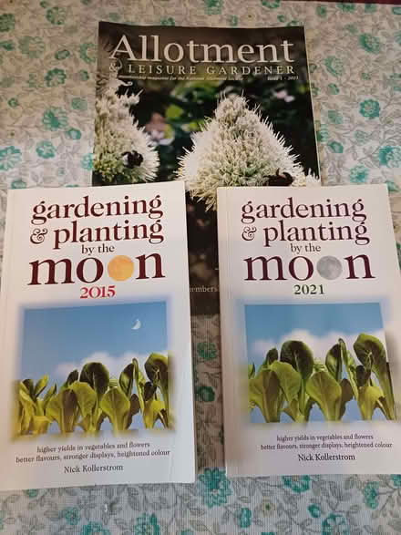 Photo of free 2 Gardening by the Moon books plus allotment (Chichester PO19) #1