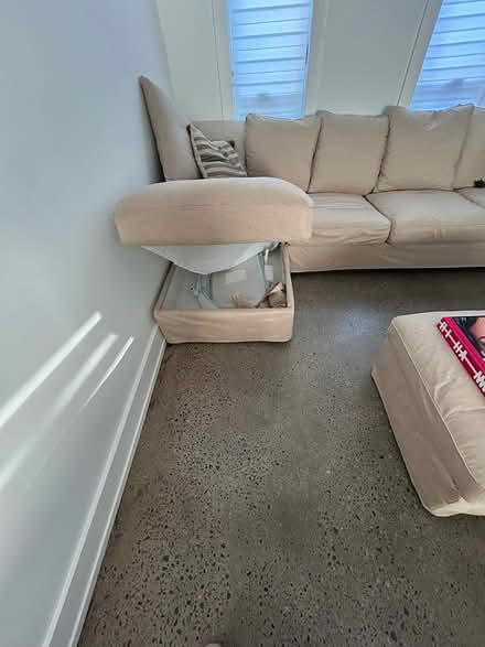 Photo of free 4 seater Couch (Dufferin and Roger’s) #2