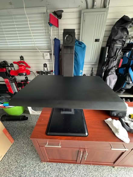 Photo of free Standing desk monitor stand (Castro Valley) #1