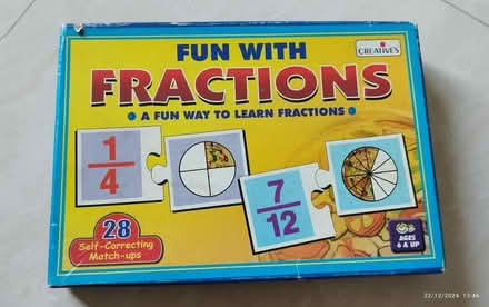 Photo of free Fractions puzzle (Tpy) #1