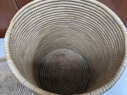 Photo of free Pair of straw/rush baskets (Milnthorpe LA7) #3