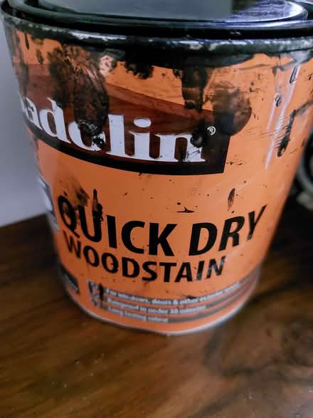 Photo of free Sadolin black woodstain (Wymondham NR18) #1