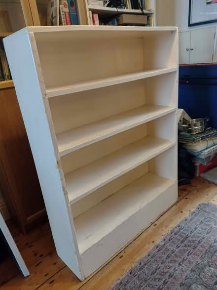 Photo of free Sturdy wooden bookcase (Southville BS3) #1