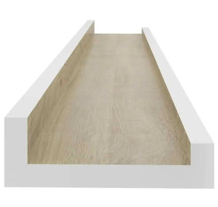 Photo of free Shelves White & Sonoma Oak 60x9x3cm (B42) #4