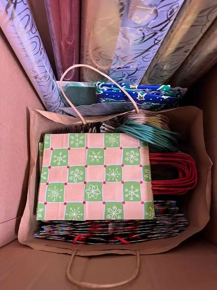 Photo of free XMas wrap, bags, bows (Ann Arbor (Scio)) #1