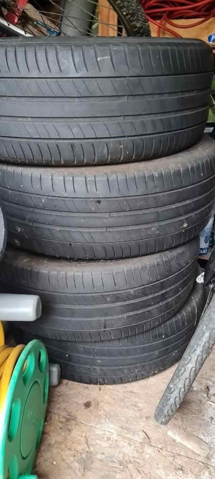 Photo of free 4 Michelin tyres (Priestwood RG42) #1