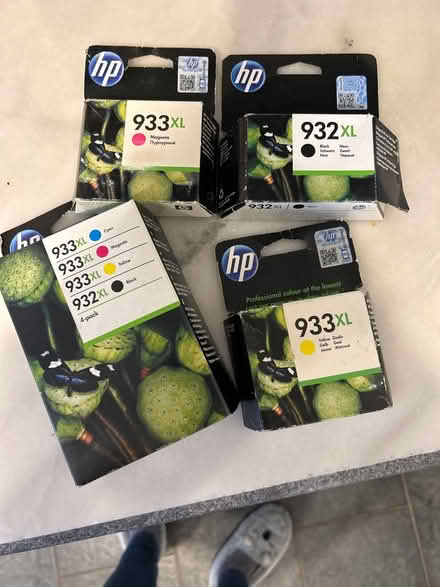 Photo of free HP ink cartridges 932 & 933 (Desborough) #1