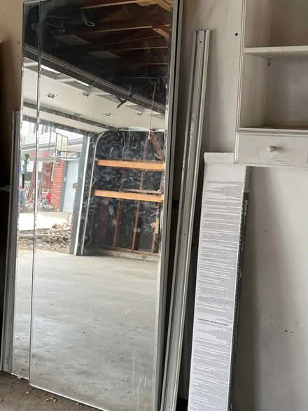 Photo of free Sliding closet glass doors 72x81 (Walnut Hills) #1