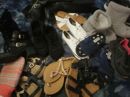 Photo of free Size 4-5 sandles, trainers & boots (DA7) #1