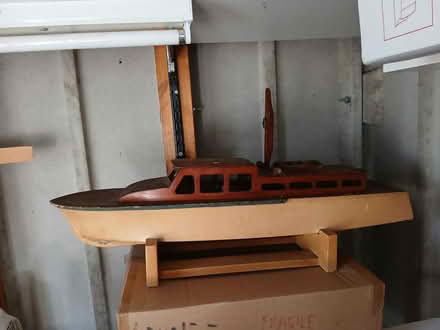 Photo of free Wooden model boat (BH11 Bearcross) #1