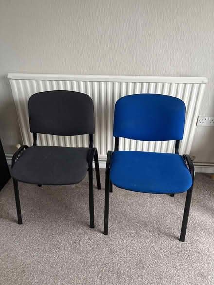 Photo of free Metal framed chairs (Bomere Heath) #1