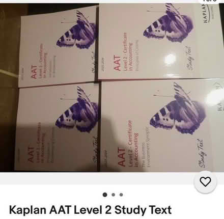 Photo of Study Books AAT level 2 or 3 (Lunts Heath WA8) #1