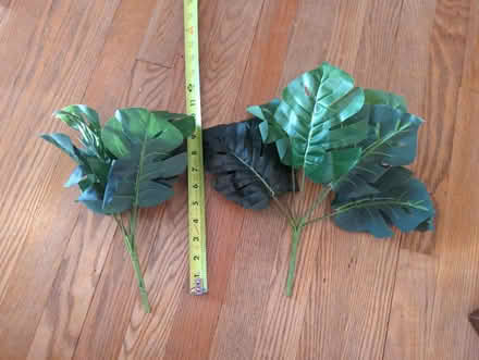 Photo of free 2 posable artificial leaf clusters (Adelphi near mill 20783) #2