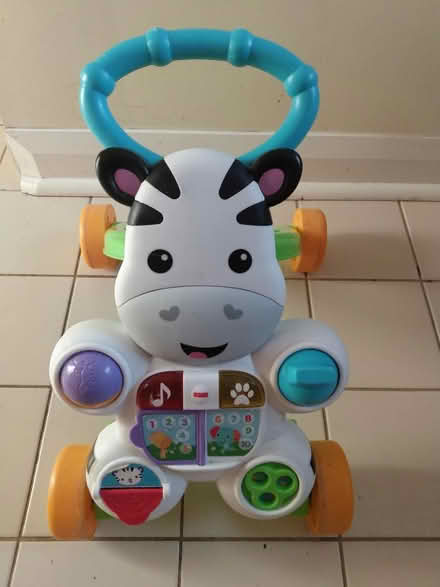 Photo of free Fisher-Price zebra Walker (Near Baseline Rd. & Clyde Ave.) #1