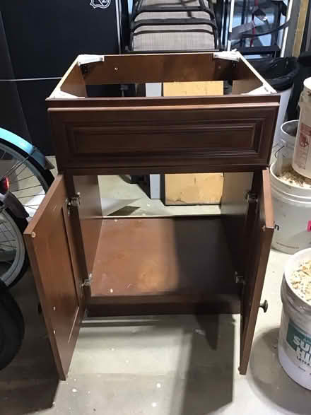 Photo of free Vanity Cabinet, 24” wide x 22” deep (Thompson/Harmony - Middletown) #2