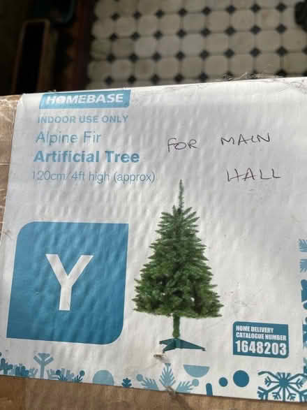 Photo of free 4ft Xmas tree with lights (Bathwick) #1