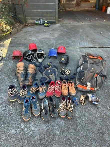 Photo of free Baseball equipment (Druid hills, atlanta ga) #1