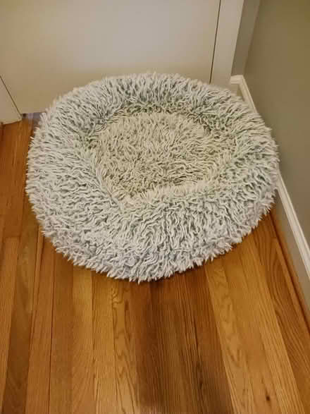 Photo of free Medium size dog donut bed (SW Raleigh) #1