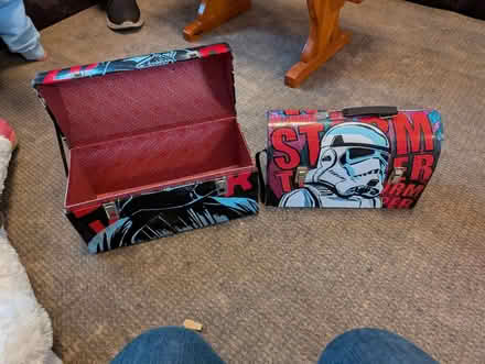 Photo of free Star wars boxes with handle (Woodley RG5) #1