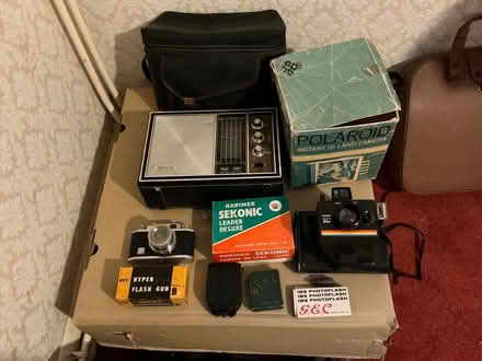 Photo of free Old cameras, radio and light meters (Hadleigh SS7) #1