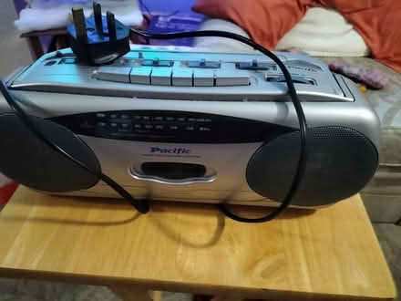 Photo of free Pacific Radio/Cassette Recorder (Waterlooville PO7) #2