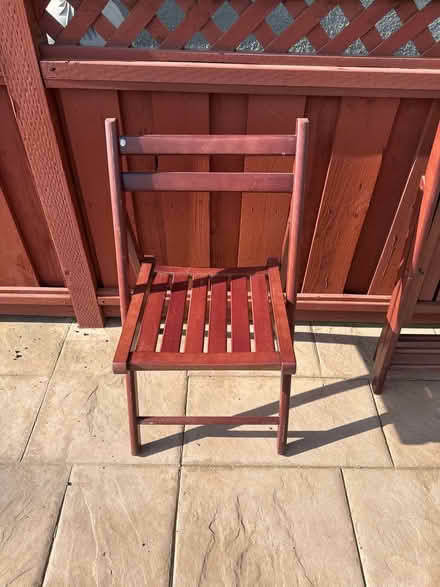 Photo of free Wood Chairs (3) (Ripon) #1