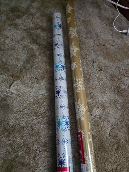 Photo of free 2 rolls Christmas paper (Woodridge) #1