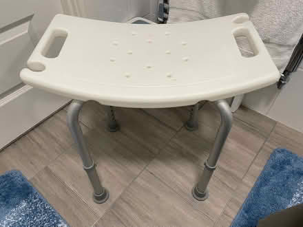 Photo of free Plastic & metal seat for shower. (Portobello EH15) #1