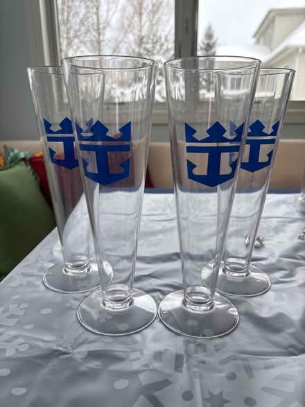 Photo of free Royal Caribbean plastic flutes (Penfield) #1