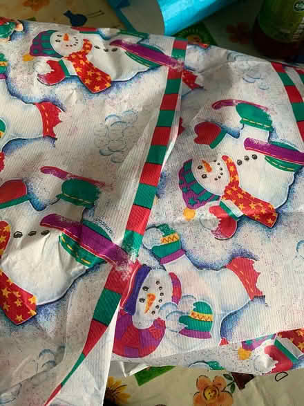 Photo of free Paper Xmas table cloth (Ipswich IP2) #1