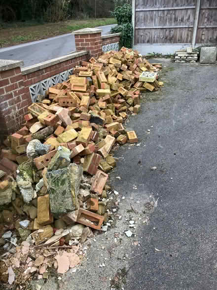 Photo of free Bricks, decorative blocks, coping stones and pier caps (Loughton MK5) #1