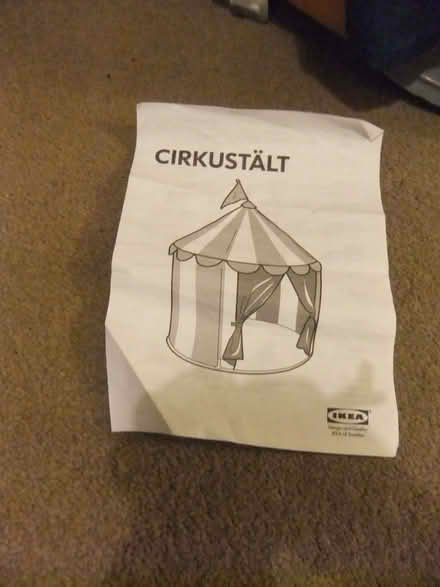 Photo of free IKEA Circus Play Tent (Wolvey LE10) #1