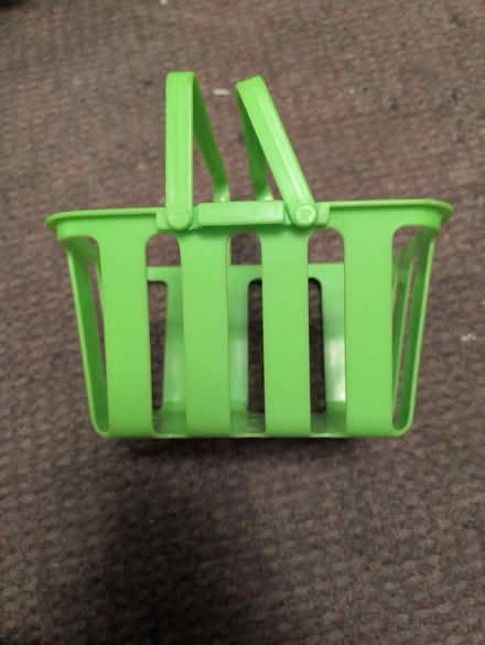 Photo of free Small green toy shopping basket (Woodley RG5) #1