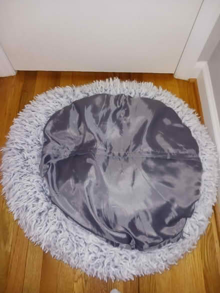 Photo of free Medium size dog donut bed (SW Raleigh) #3