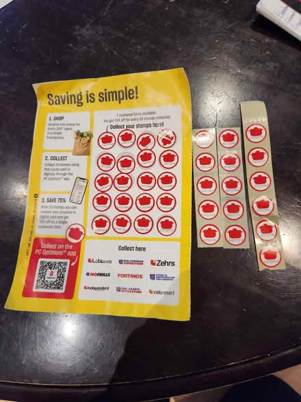 Photo of free PC/Loblaws Stamps (Pharmacy & Sheppard) #1