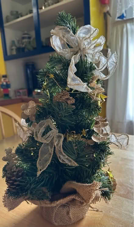 Photo of free Mini artificial Xmas tree (Oakland) #1