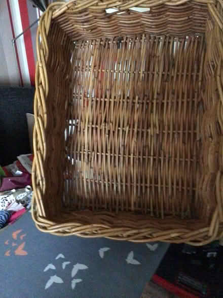 Photo of free Large wicker basket (Wellington) #2