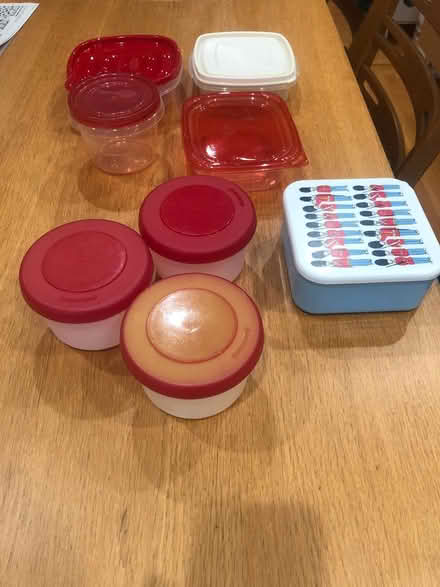 Photo of free Plastic Food Storage Containers (CV: Redwood & Seven Hills area) #1