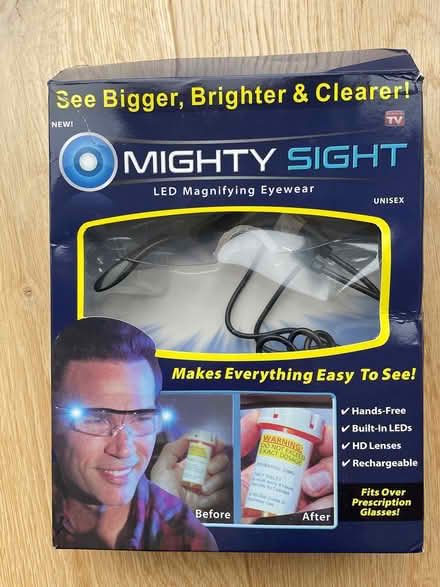 Photo of free Magnifying eyewear with lights (Ifold RH14) #1