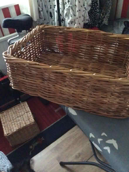 Photo of free Large wicker basket (Wellington) #1