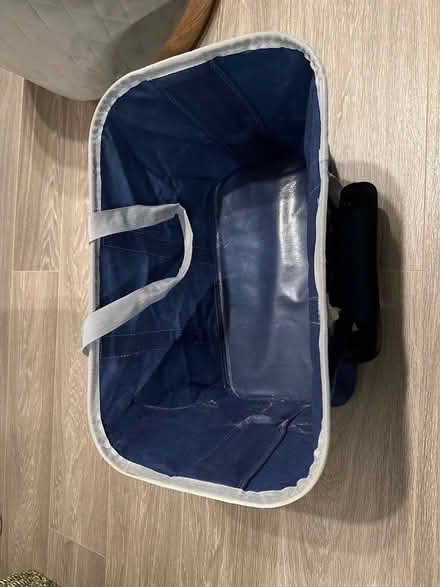 Photo of free Collapsible bag for shopping blue (Ravenscourt Park W6) #1