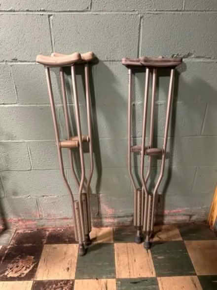 Photo of free 2 sets of crutches (Akron) #1