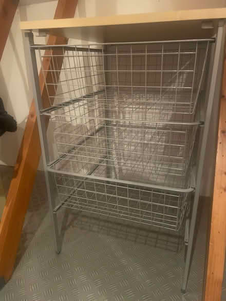 Photo of free 3 drawer unit (Emlyn Gardens W3) #1