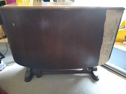 Photo of free Drop leaf table (missing veneer) (West Ewell (KT19)) #1