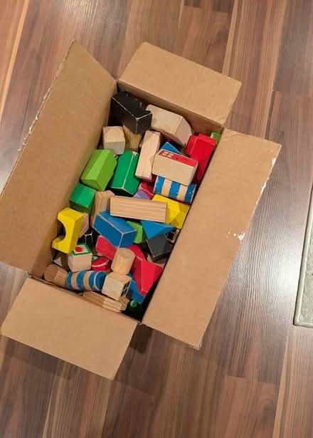 Photo of free Kids storage bins + wood blocks (417/Kirkwood) #2