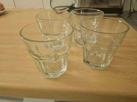 Photo of free 4 tumbler glasses (Church RG2) #1